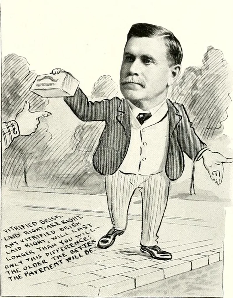 An illustration from Some Terre Haute phizes, 1905, leaf 204