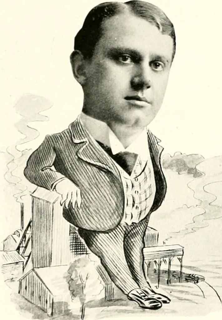 An illustration from Some Terre Haute phizes, 1905, leaf 205