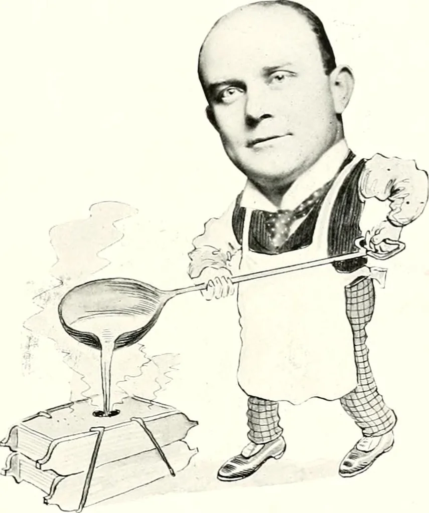 An illustration from Some Terre Haute phizes, 1905, leaf 206