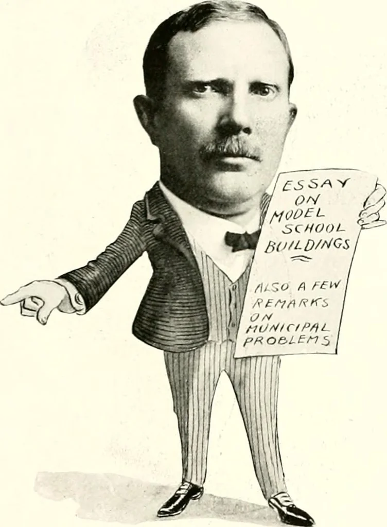 An illustration from Some Terre Haute phizes, 1905, leaf 209