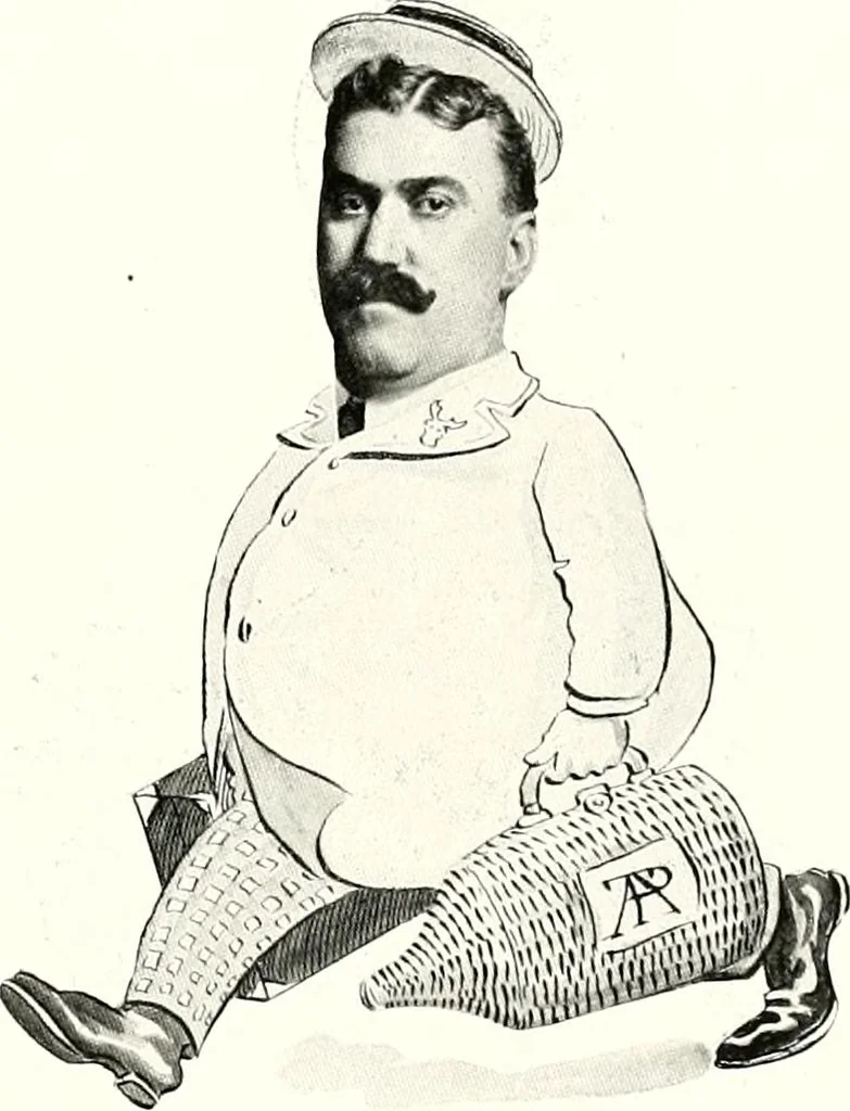 An illustration from Some Terre Haute phizes, 1905, leaf 210