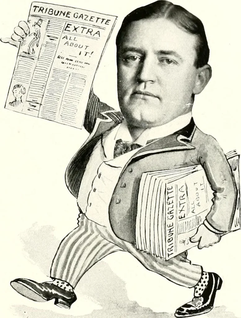 An illustration from Some Terre Haute phizes, 1905, leaf 216