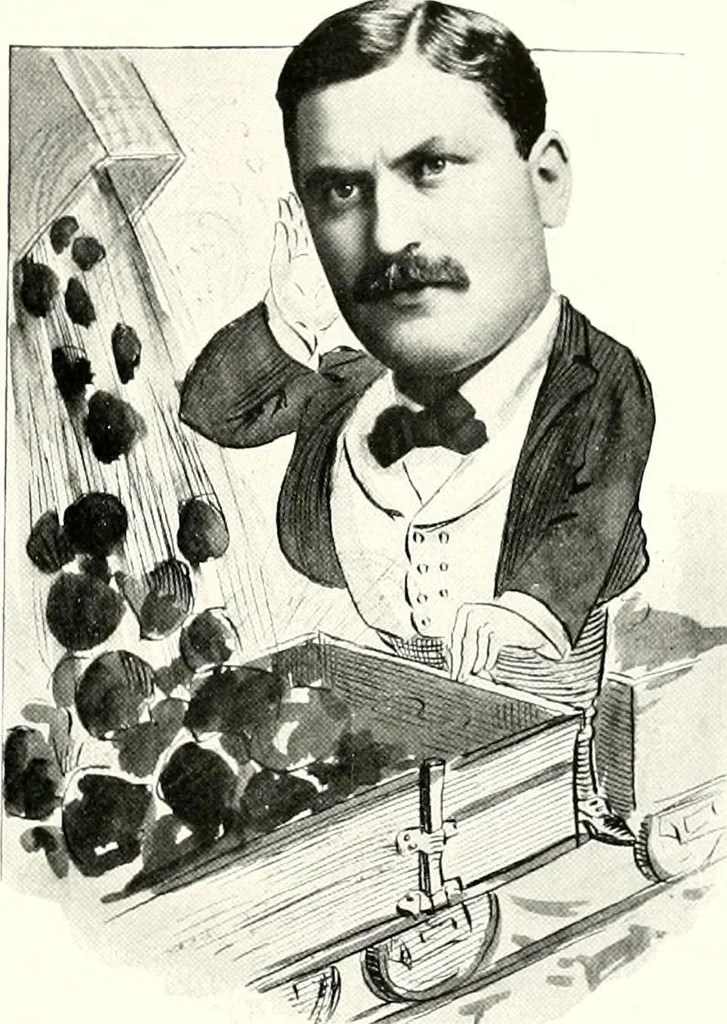 An illustration from Some Terre Haute phizes, 1905, leaf 220