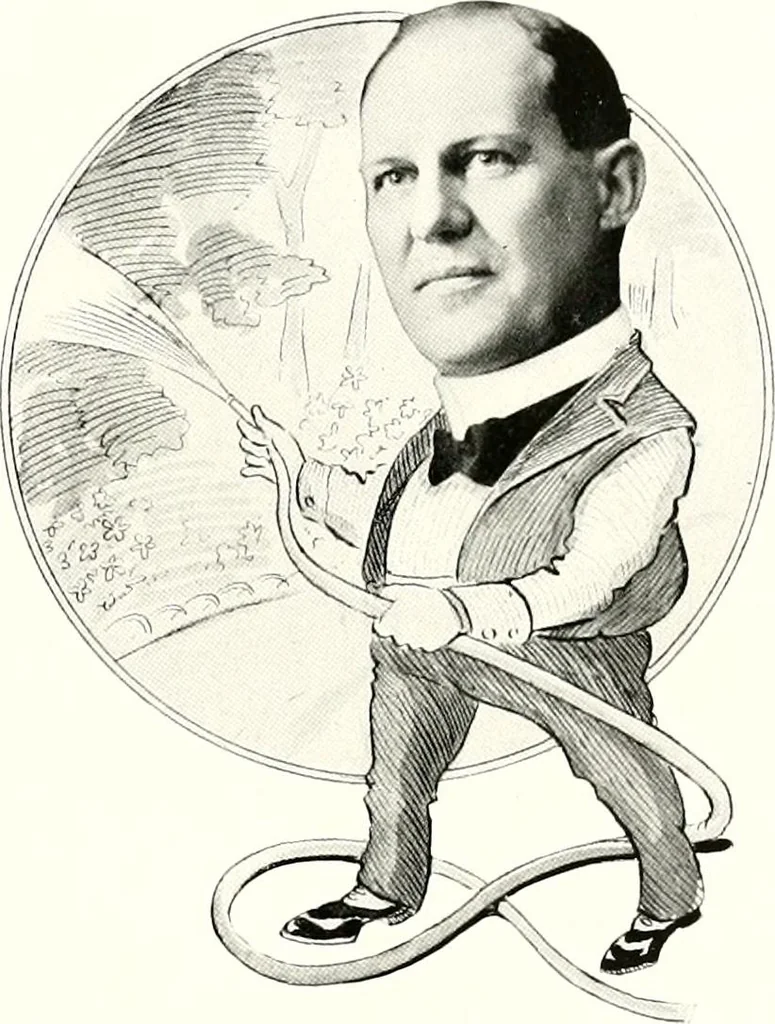 An illustration from Some Terre Haute phizes, 1905, leaf 228