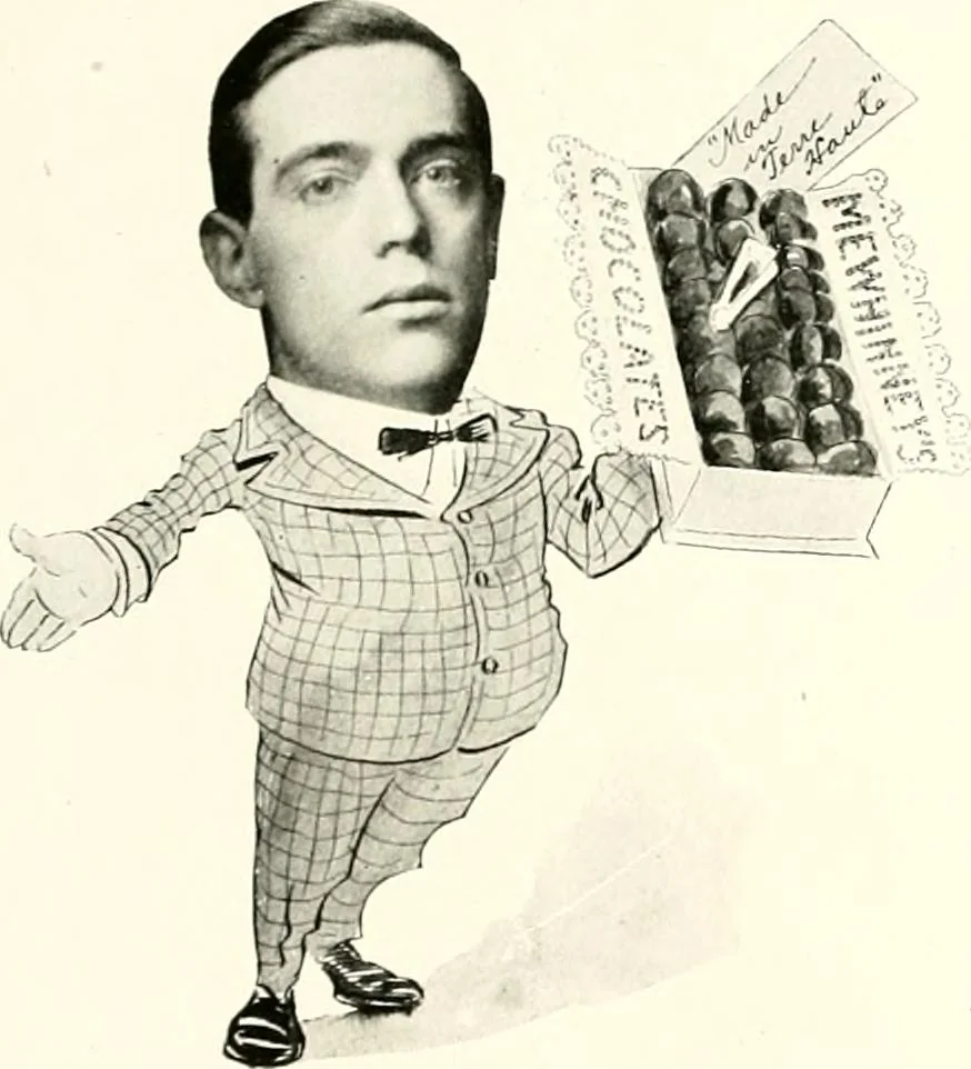 An illustration from Some Terre Haute phizes, 1905, leaf 231