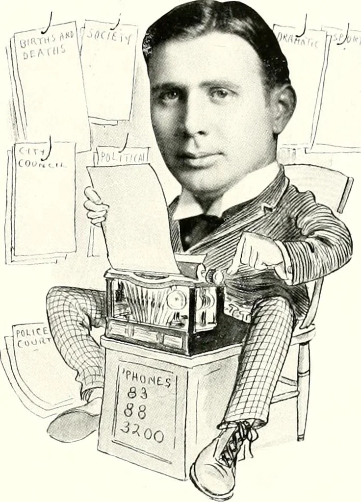 An illustration from Some Terre Haute phizes, 1905, leaf 236