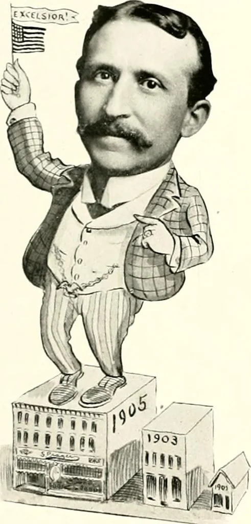 An illustration from Some Terre Haute phizes, 1905, leaf 237