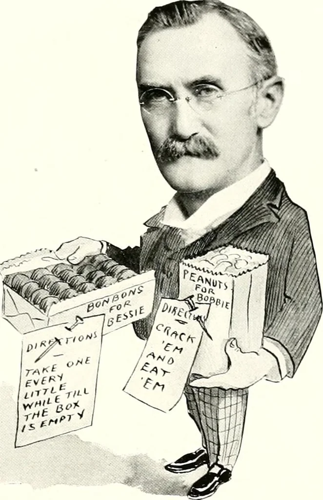 An illustration from Some Terre Haute phizes, 1905, leaf 238