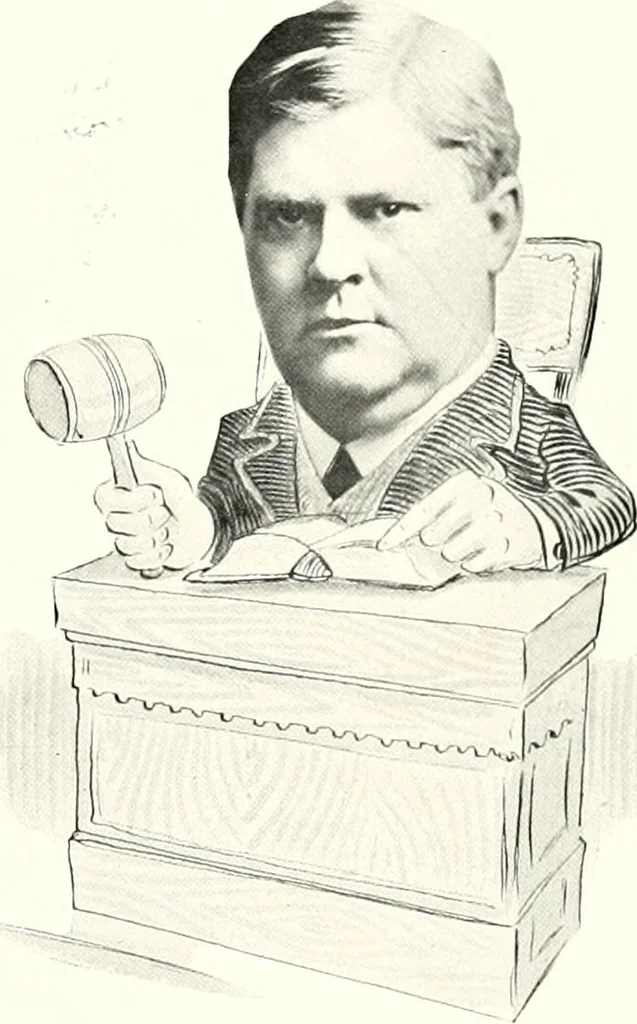 An illustration from Some Terre Haute phizes, 1905, leaf 246