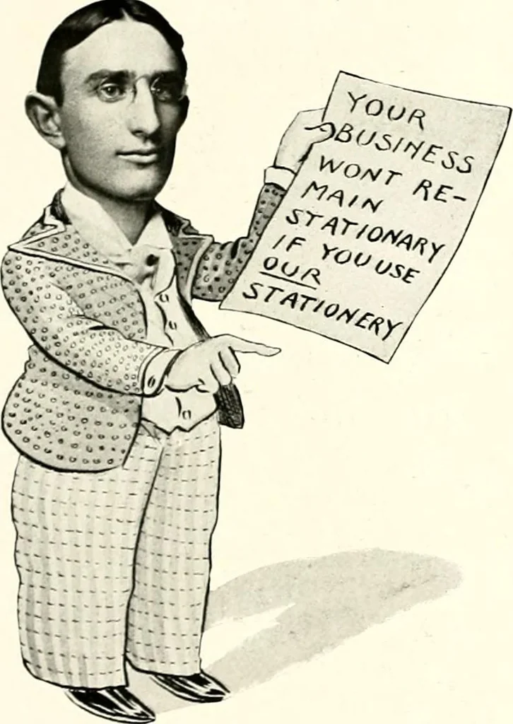 An illustration from Some Terre Haute phizes, 1905, leaf 247