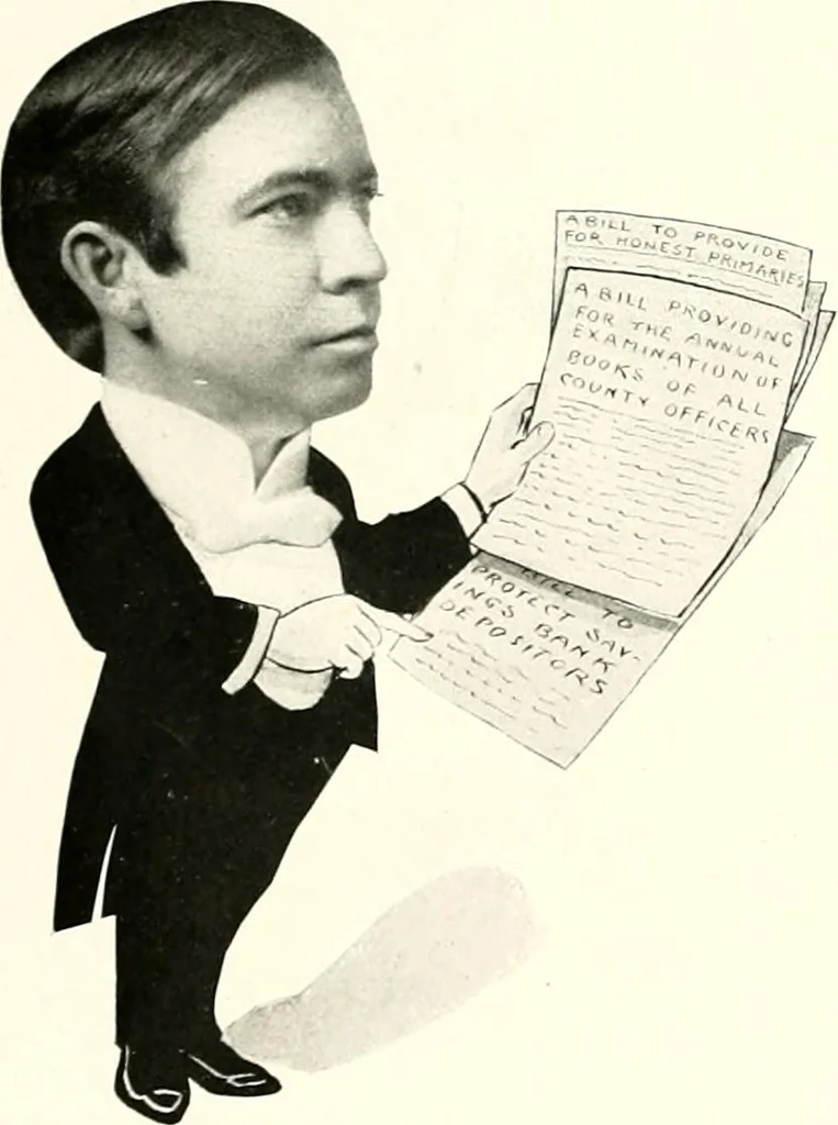 An illustration from Some Terre Haute phizes, 1905, leaf 253