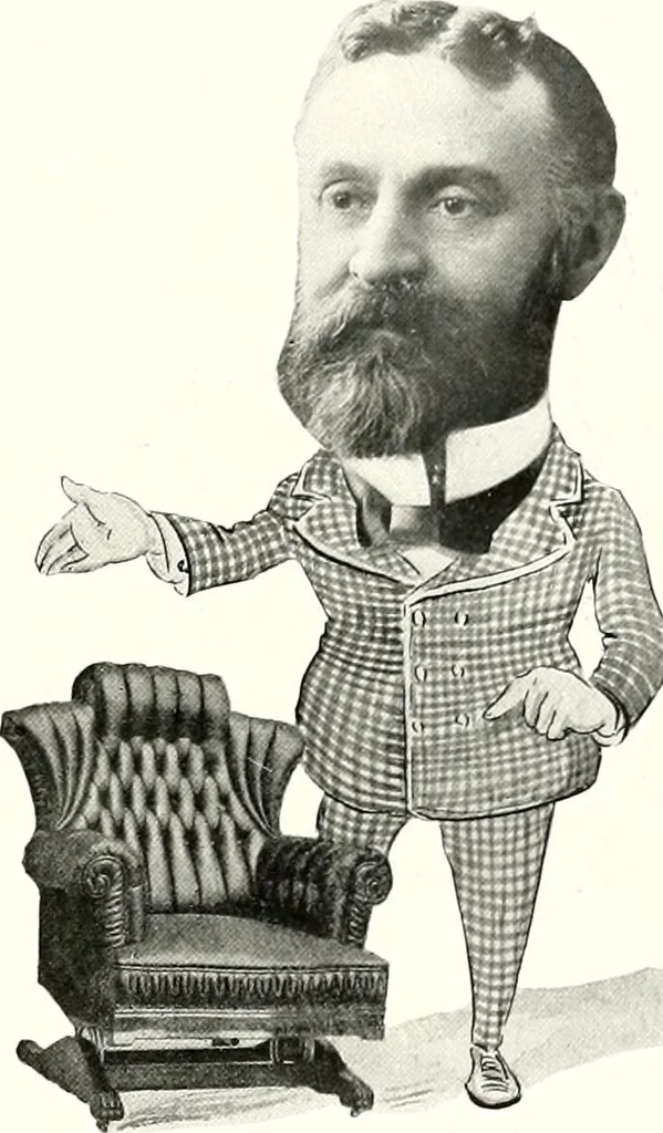 An illustration from Some Terre Haute phizes, 1905, leaf 258