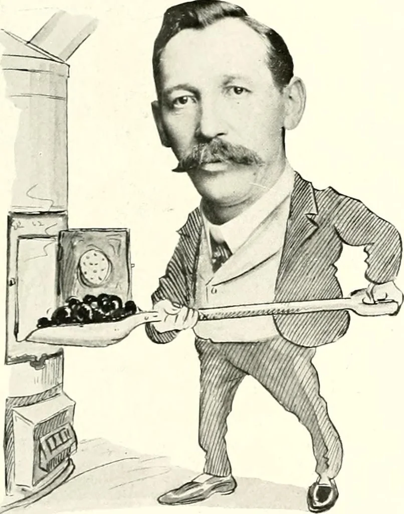 An illustration from Some Terre Haute phizes, 1905, leaf 261