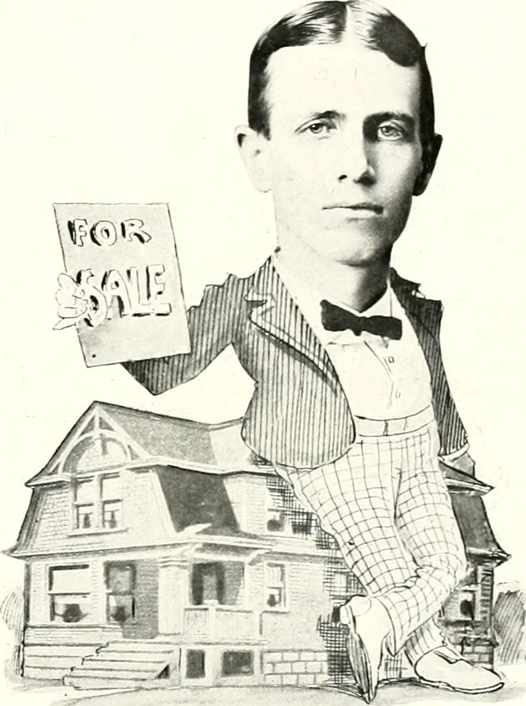 An illustration from Some Terre Haute phizes, 1905, leaf 262