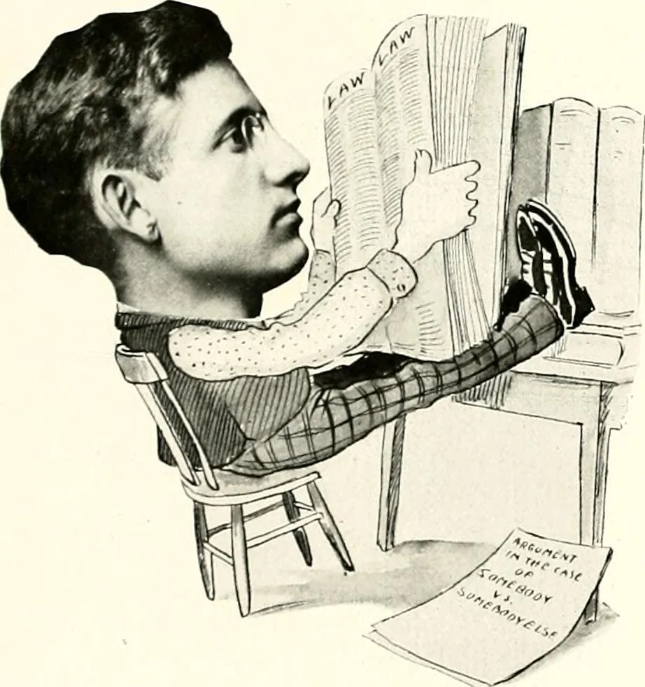 An illustration from Some Terre Haute phizes, 1905, leaf 267