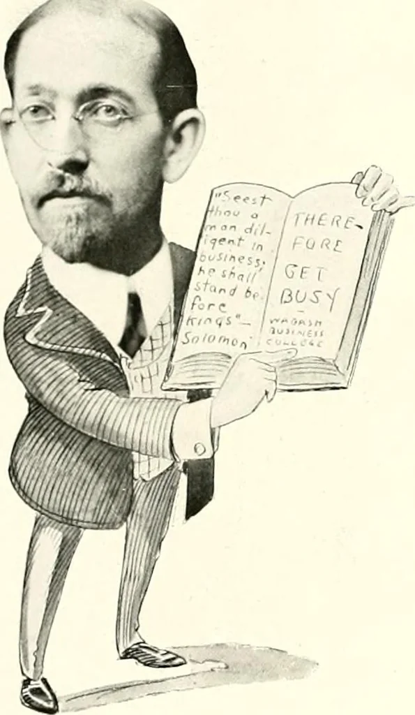 An illustration from Some Terre Haute phizes, 1905, leaf 269
