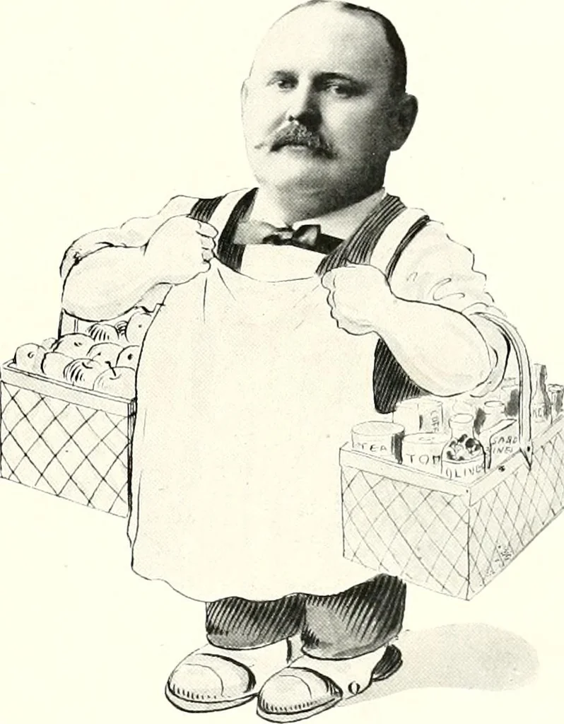 An illustration from Some Terre Haute phizes, 1905, leaf 278