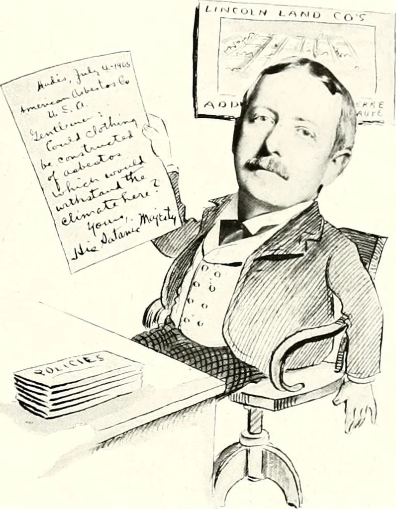 An illustration from Some Terre Haute phizes, 1905, leaf 280