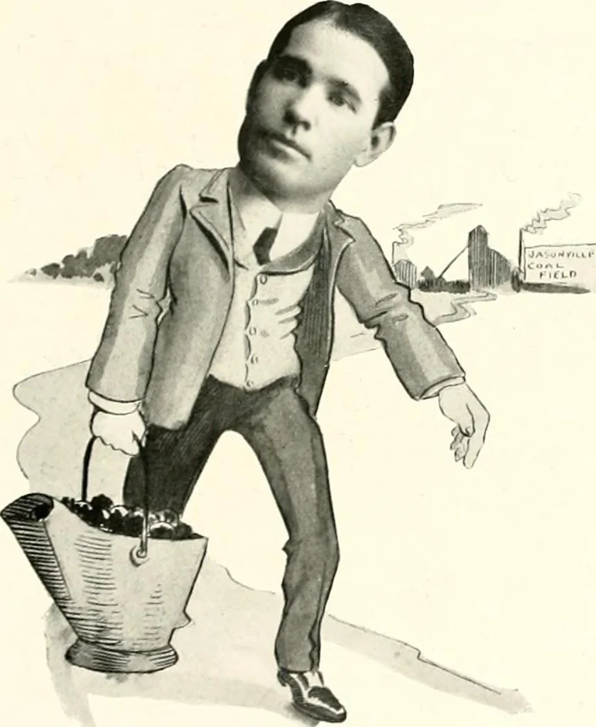 An illustration from Some Terre Haute phizes, 1905, leaf 285