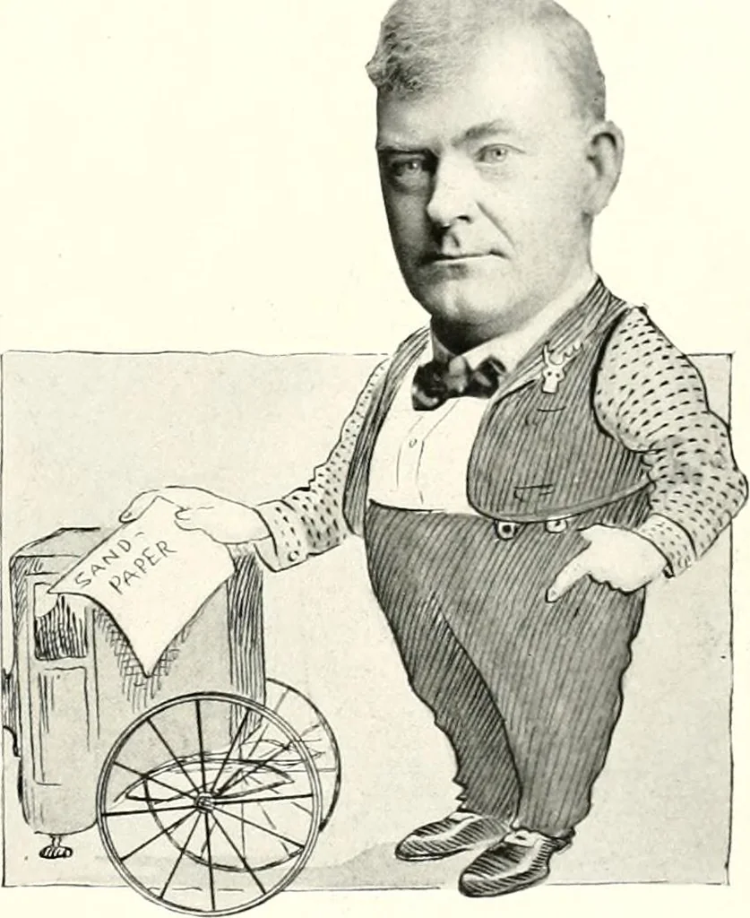 An illustration from Some Terre Haute phizes, 1905, leaf 292