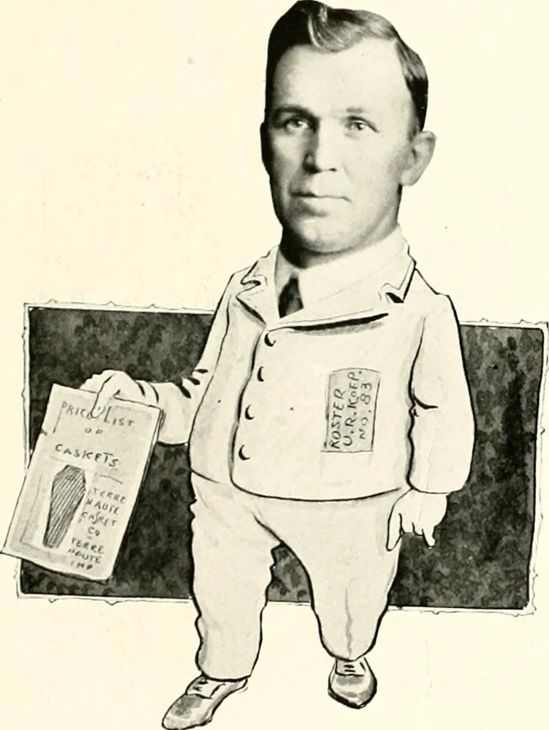 An illustration from Some Terre Haute phizes, 1905, leaf 307