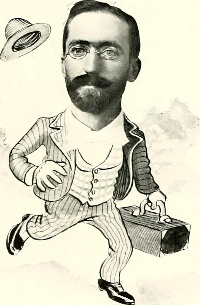 An illustration from Some Terre Haute phizes, 1905, leaf 45