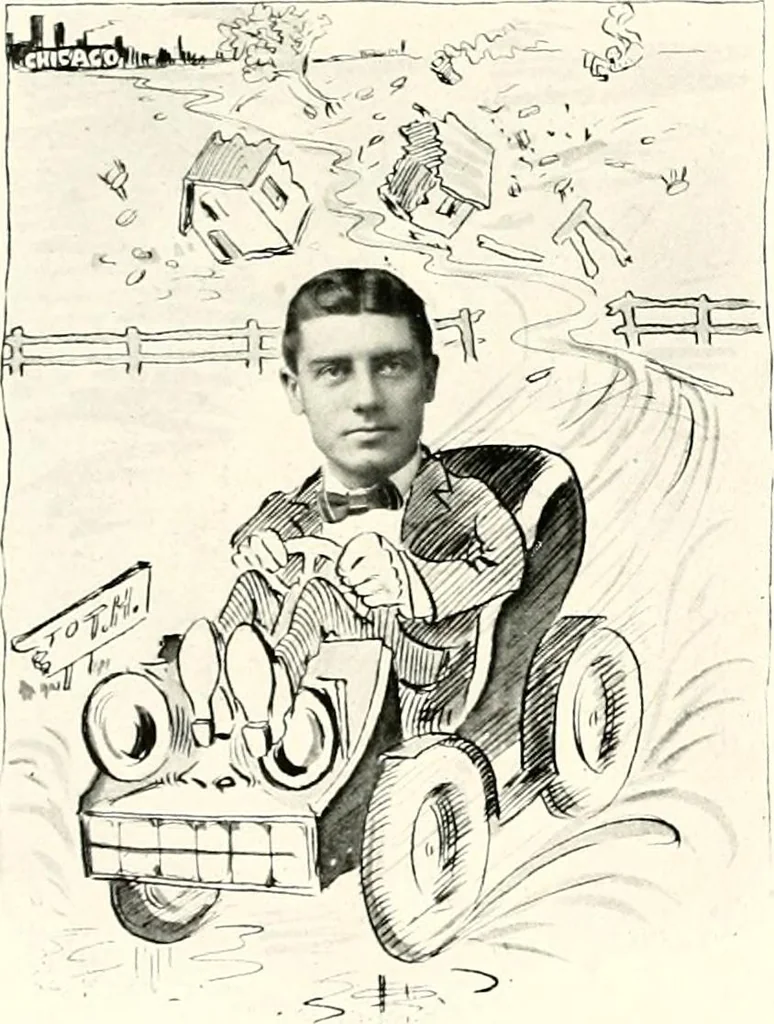 An illustration from Some Terre Haute phizes, 1905, leaf 47