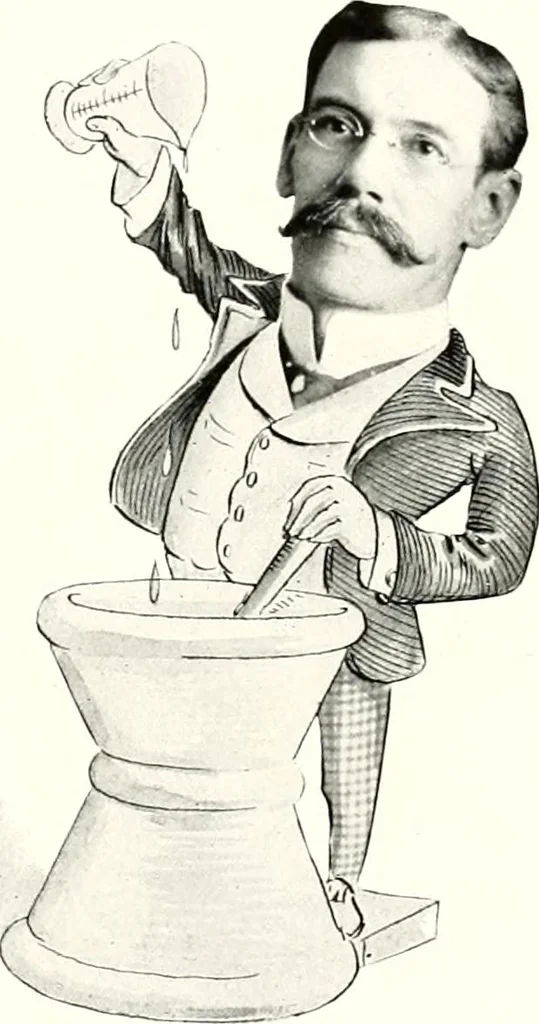 An illustration from Some Terre Haute phizes, 1905, leaf 54
