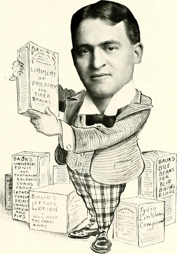 An illustration from Some Terre Haute phizes, 1905, leaf 57