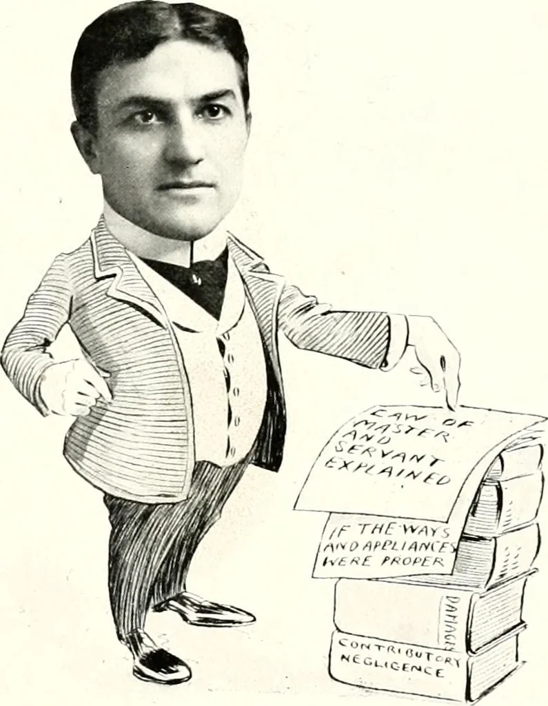 An illustration from Some Terre Haute phizes, 1905, leaf 62