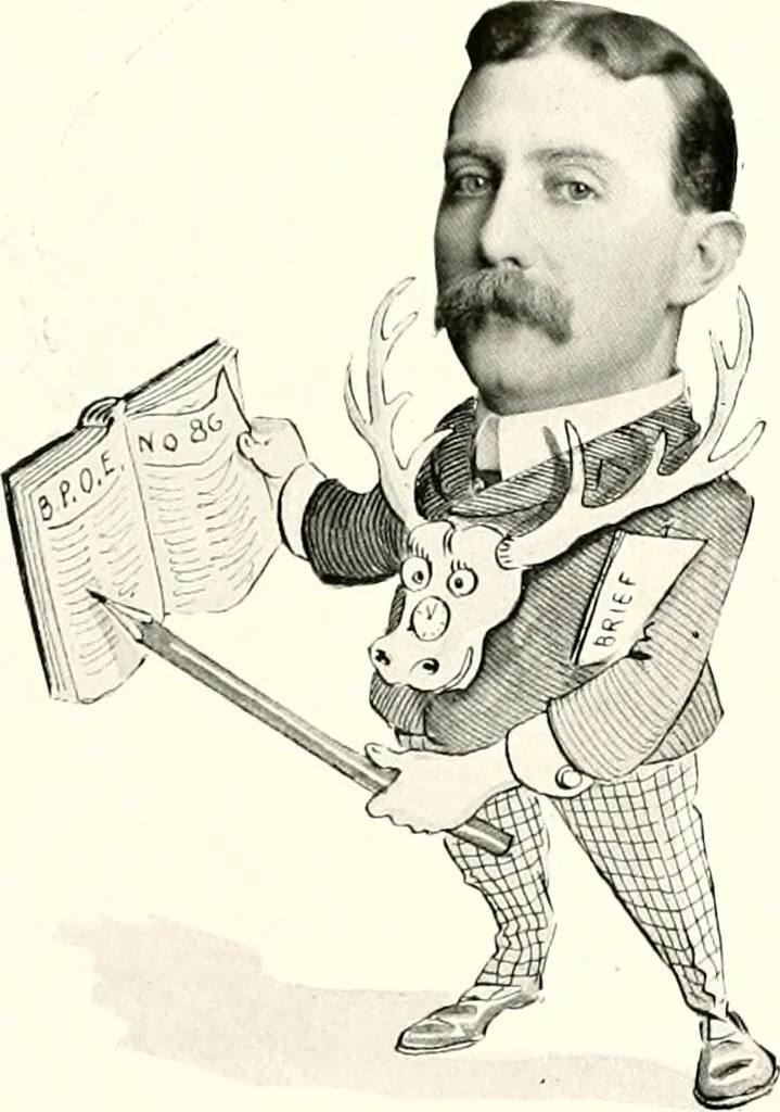 An illustration from Some Terre Haute phizes, 1905, leaf 71