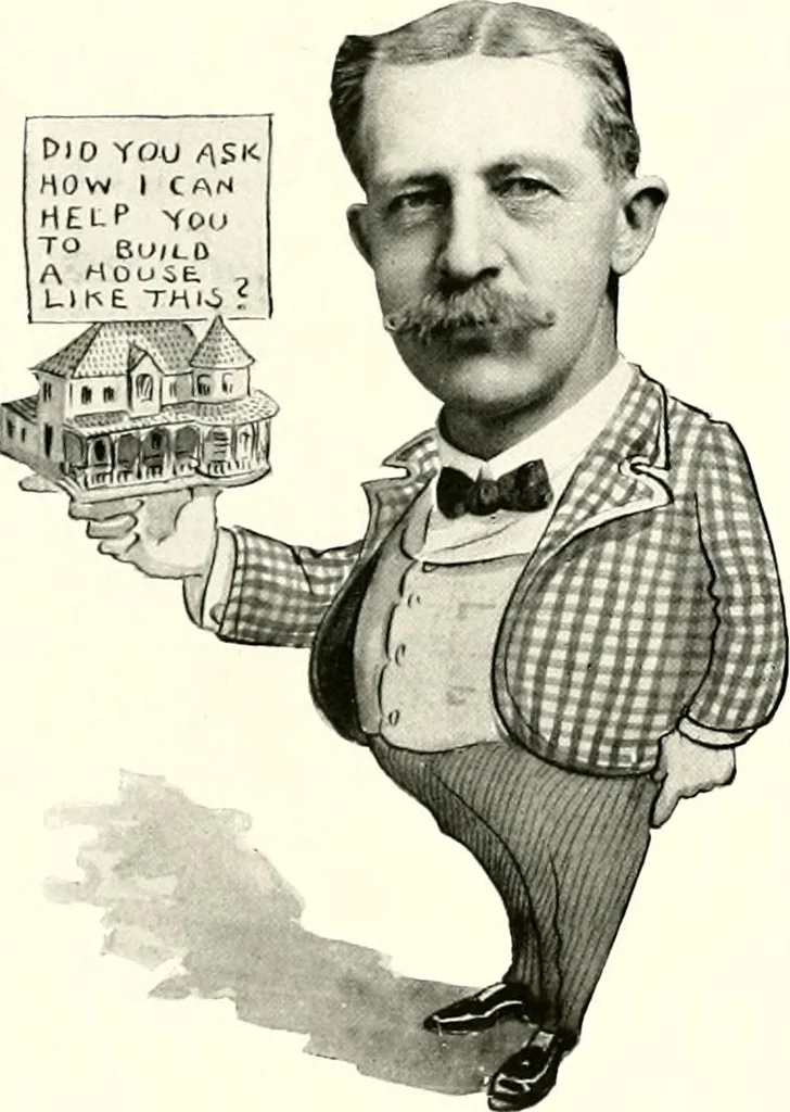 An illustration from Some Terre Haute phizes, 1905, leaf 77
