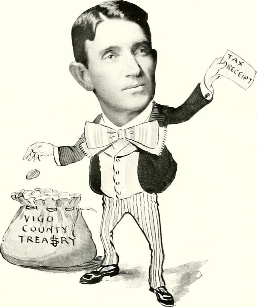 An illustration from Some Terre Haute phizes, 1905, leaf 82