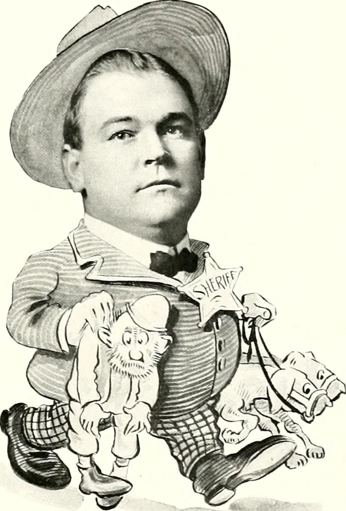 An illustration from Some Terre Haute phizes, 1905, leaf 84