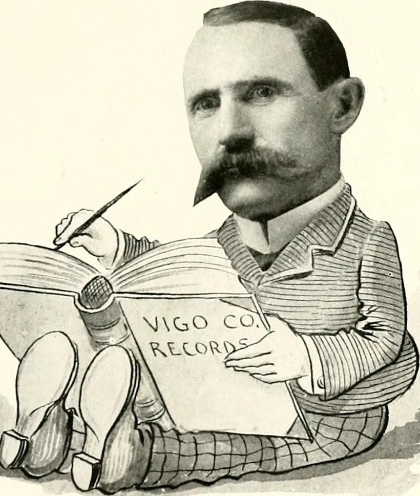 An illustration from Some Terre Haute phizes, 1905, leaf 85