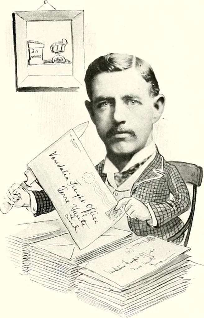 An illustration from Some Terre Haute phizes, 1905, leaf 88