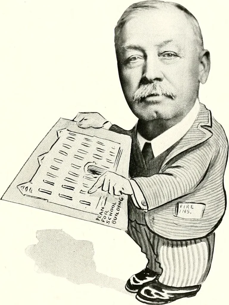 An illustration from Some Terre Haute phizes, 1905, leaf 92