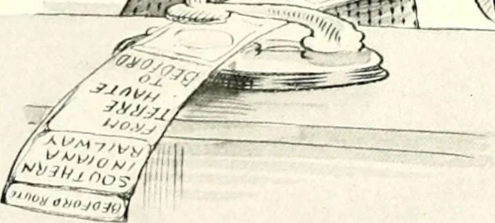 An illustration from Some Terre Haute phizes, 1905, leaf 93