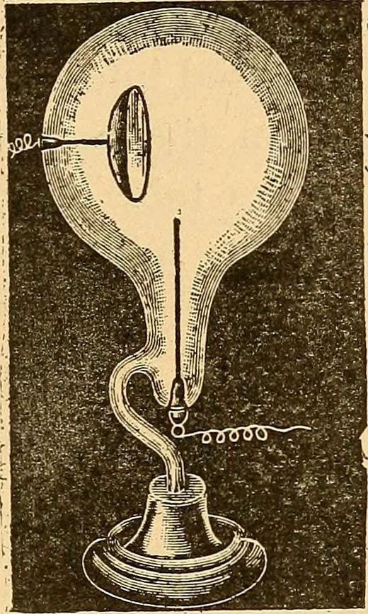 An illustration from Something about X rays for everybody, 1896, leaf 30