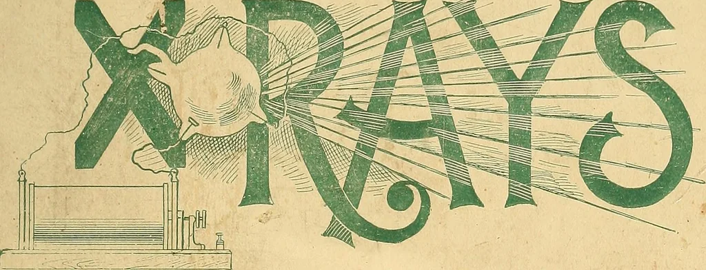 An illustration from Something about X rays for everybody, 1896, leaf 6