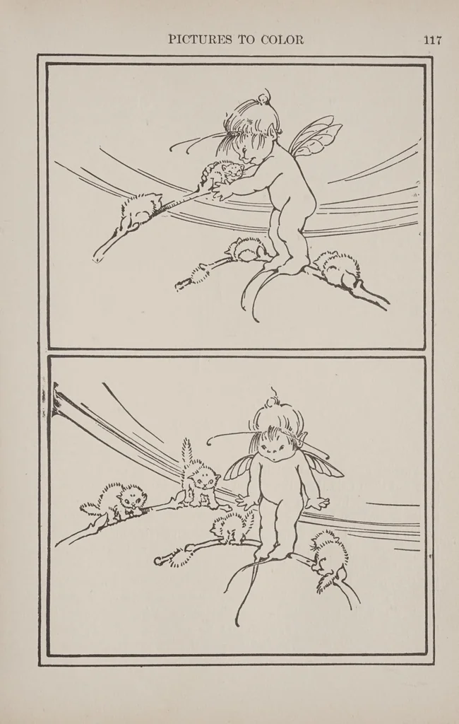 An illustration from Something to do, -girls! A book for every girl, 1916, leaf 121