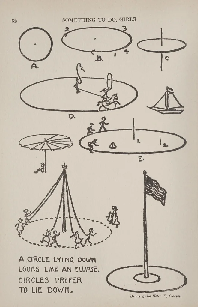An illustration from Something to do, -girls! A book for every girl, 1916, leaf 66