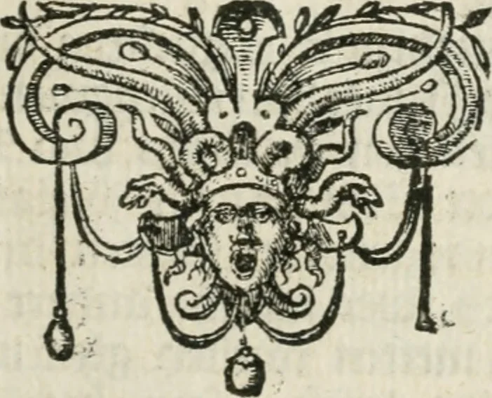 An illustration from Sommare beschrijuinghe vãde triumphelijcke incomst vanden doorluchtighen ende hooghgheboren aerts-hertoge Matthias : binnen die princelijcke stadt van Brussele : in t'iaer ons Heeren M.D.LXXVIII. den xviij dach Januarij : midtsgaders die tanneelen, poincten, figuren ende spectaculen, die inde voorseyde incompste (ter eeren van sijne doorluchticheyt) zijn verthoont ghevveest, met meer ander saken, die doen ter tijt gheschiet zijn, 1579, leaf 126