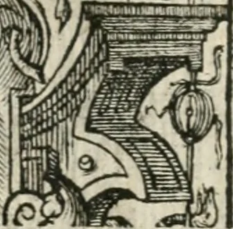An illustration from Sommare beschrijuinghe vãde triumphelijcke incomst vanden doorluchtighen ende hooghgheboren aerts-hertoge Matthias : binnen die princelijcke stadt van Brussele : in t'iaer ons Heeren M.D.LXXVIII. den xviij dach Januarij : midtsgaders die tanneelen, poincten, figuren ende spectaculen, die inde voorseyde incompste (ter eeren van sijne doorluchticheyt) zijn verthoont ghevveest, met meer ander saken, die doen ter tijt gheschiet zijn, 1579, leaf 38
