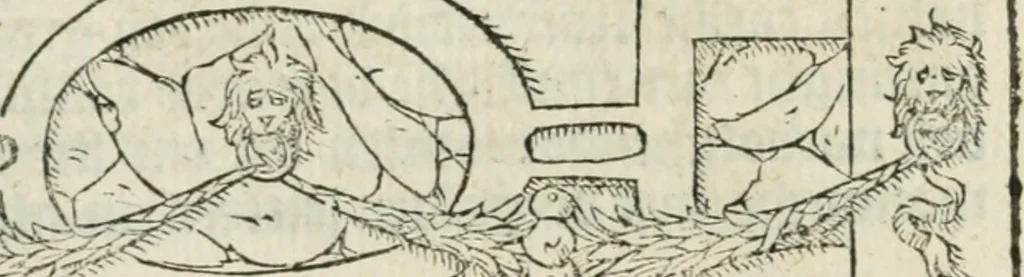 An illustration from Sommare beschrijuinghe vãde triumphelijcke incomst vanden doorluchtighen ende hooghgheboren aerts-hertoge Matthias : binnen die princelijcke stadt van Brussele : in t'iaer ons Heeren M.D.LXXVIII. den xviij dach Januarij : midtsgaders die tanneelen, poincten, figuren ende spectaculen, die inde voorseyde incompste (ter eeren van sijne doorluchticheyt) zijn verthoont ghevveest, met meer ander saken, die doen ter tijt gheschiet zijn, 1579, leaf 96
