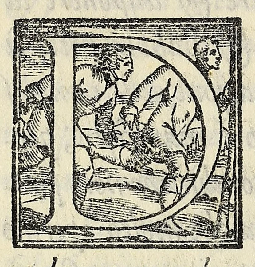 An illustration from Sommario di tutte le scientie, 1556, leaf 128