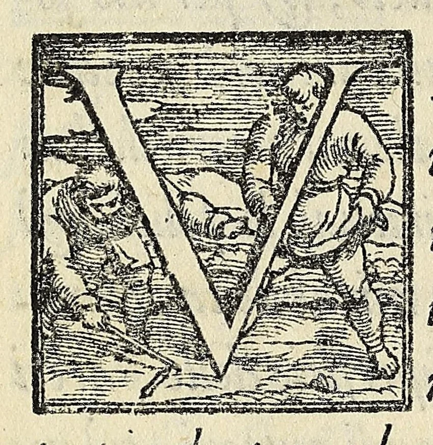 An illustration from Sommario di tutte le scientie, 1556, leaf 74