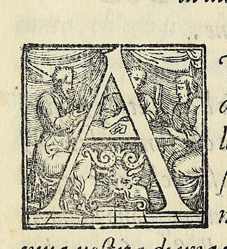 An illustration from Sommario di tutte le scientie, 1556, leaf 86