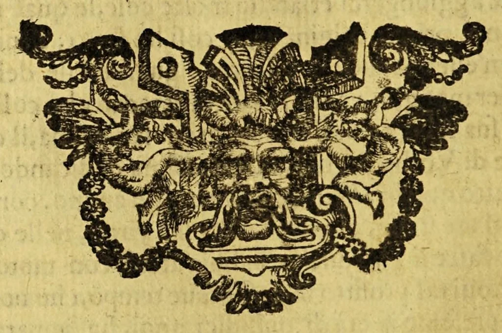 An illustration from Sommario istorico del dottor Michele Zappullo Napolitano. : Oue con occasione di celebrare i successi di quattro gran città, cioè di Gerusalem, di Roma, di Napoli, e di Venetia, e dell'Indie. ... : Segue poi vn discorso intorno alle tauole astronomiche., 1609, leaf 94