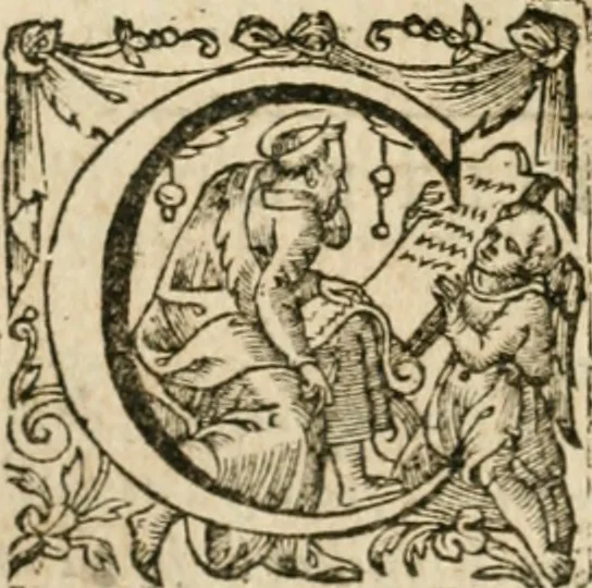 An illustration from Somme rural, ou, Le grand coustumier general de practique civil et canon, 1611, leaf 231